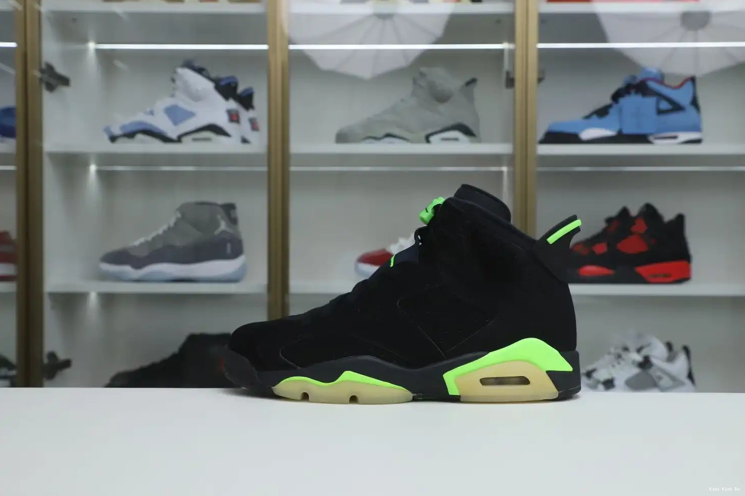 JORDAN AIR RETRO 'ELECTRIC 6 Kimikick GREEN' 0513